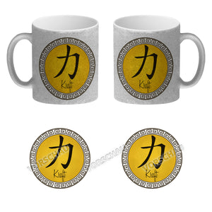Chinesisches Zeichen für langes Leben Kaffeebecher