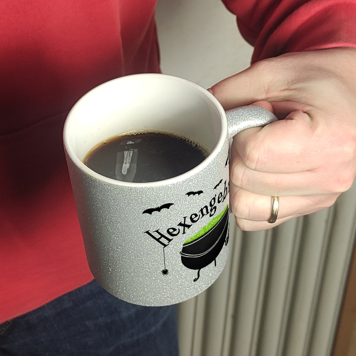 Hexengebräu Kaffeebecher für Halloween