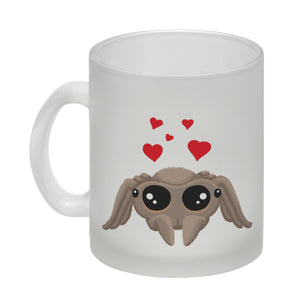 Niedliche Nosferatu Spinne Kaffeebecher mit Herzen