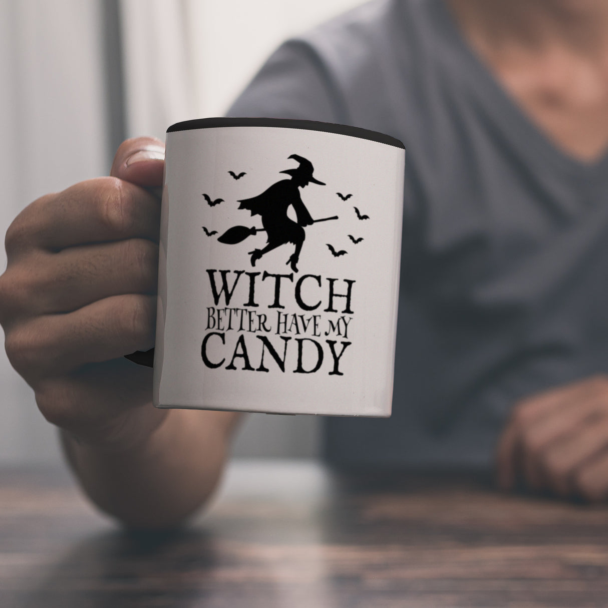 Witch better have my candy Kaffeebecher mit Hexe