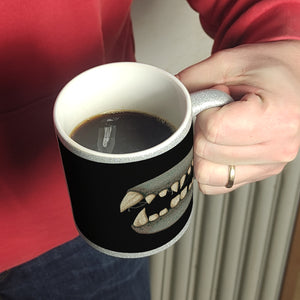 Zombiegebiss Horror Kaffeebecher für Halloween