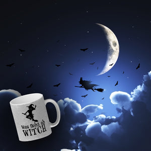 Was geht ab Witch Kaffeebecher mit Hexe