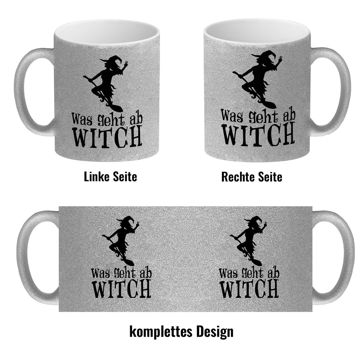 Was geht ab Witch Kaffeebecher mit Hexe