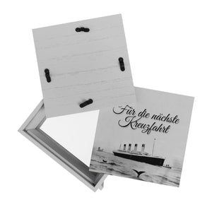Für die nächste Kreuzfahrt Spardose mit Titanic-Motiv