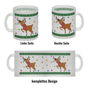 Süßes Weihnachtsrentier Weihnachten Kaffeebecher