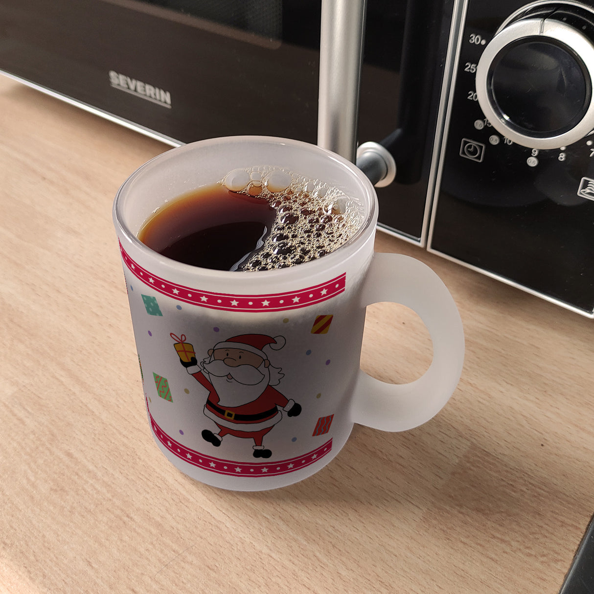 Weihnachtsmann Weihnachten Kaffeebecher