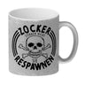 Zocker sterben nicht sie respawnen Totenkopf Kaffeebecher