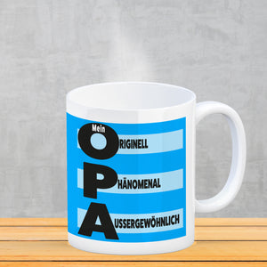 Mein Opa - Originell Phänomenal Außergewöhnlich Kaffeebecher
