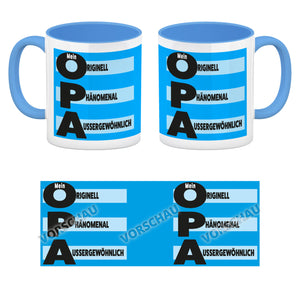 Mein Opa - Originell Phänomenal Außergewöhnlich Kaffeebecher