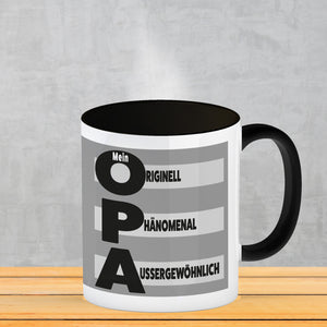 Mein Opa - Originell Phänomenal Außergewöhnlich Kaffeebecher