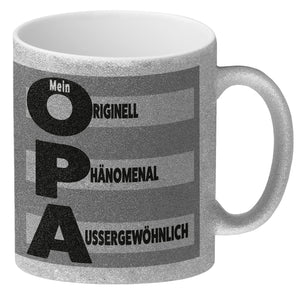 Mein Opa - Originell Phänomenal Außergewöhnlich Kaffeebecher