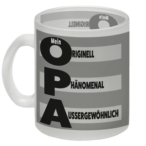 Mein Opa - Originell Phänomenal Außergewöhnlich Kaffeebecher