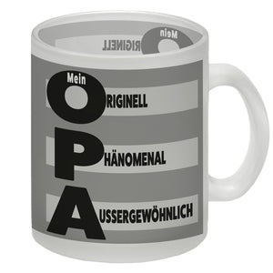 Mein Opa - Originell Phänomenal Außergewöhnlich Kaffeebecher
