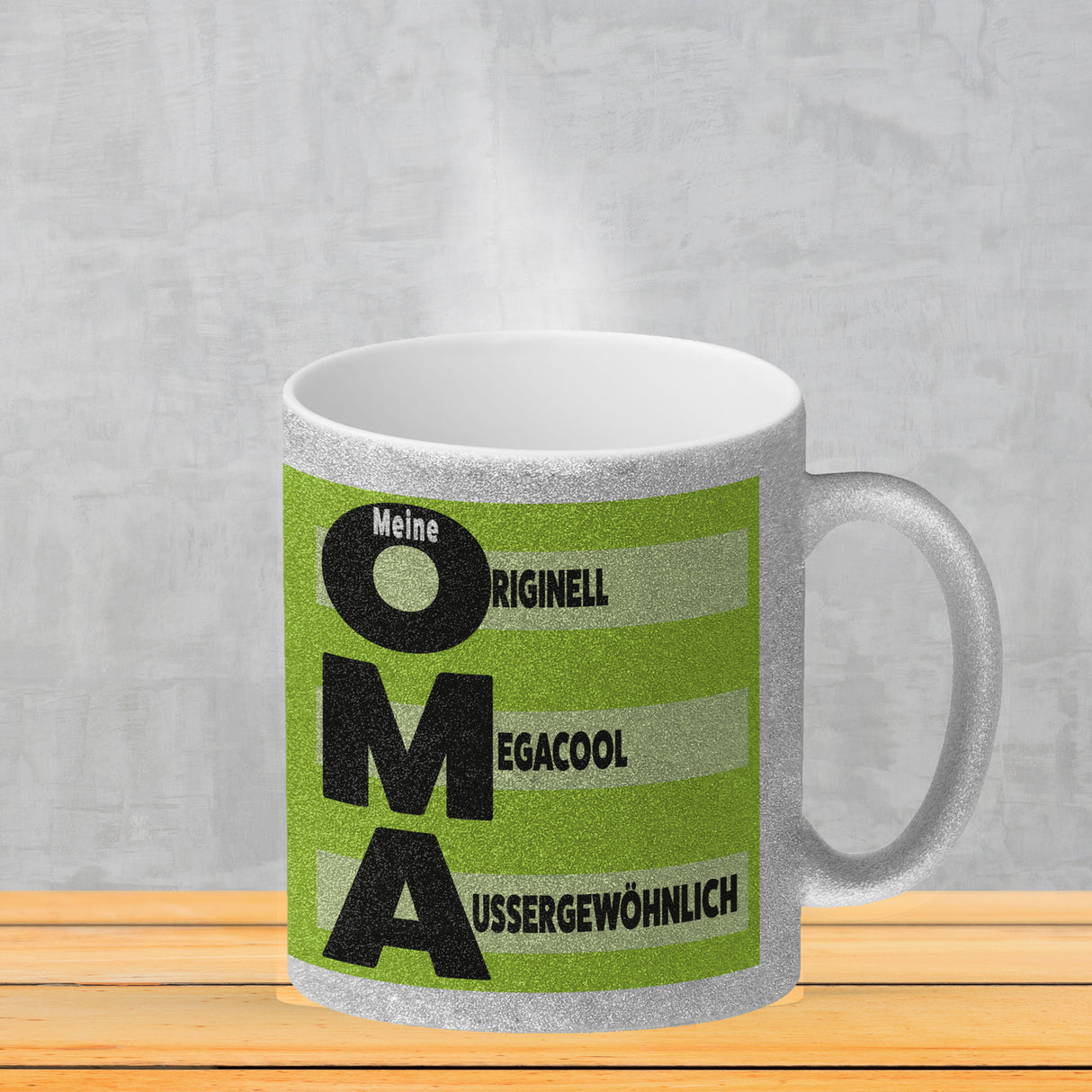 Meine Oma - Originell Megacool Außergewöhnlich Kaffeebecher in orange