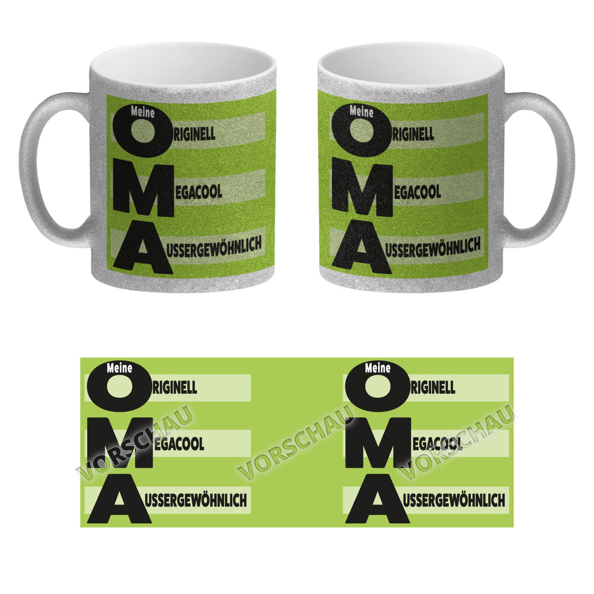 Meine Oma - Originell Megacool Außergewöhnlich Kaffeebecher in orange