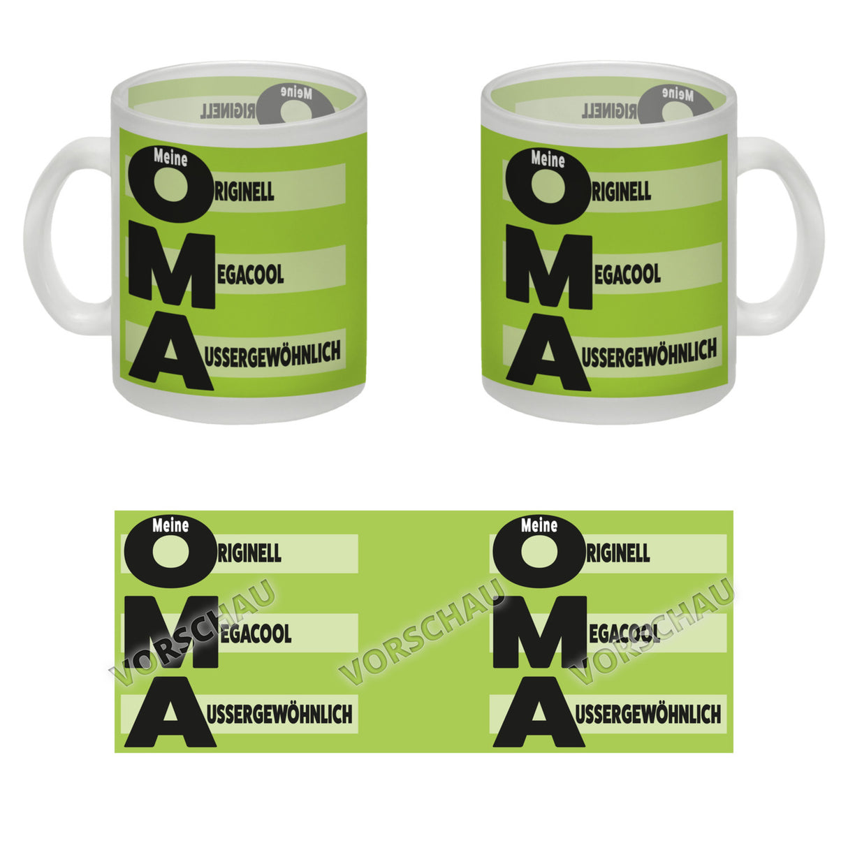Meine Oma - Originell Megacool Außergewöhnlich Kaffeebecher in orange