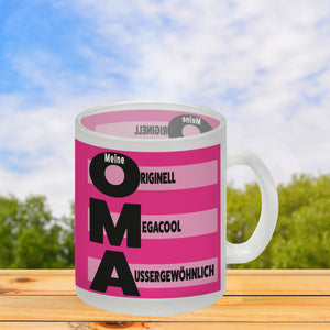 Meine Oma - Originell Megacool Außergewöhnlich Kaffeebecher in orange