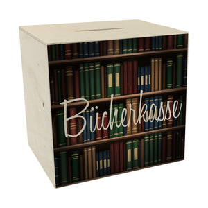 Bücherkasse Spardose für Leseratten