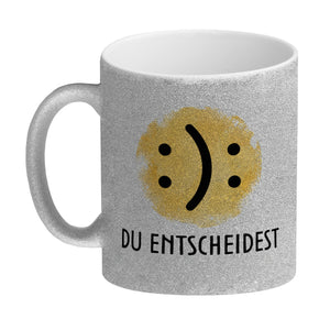 Gute Laune schlechte Laune Kaffeebecher