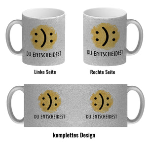 Gute Laune schlechte Laune Kaffeebecher