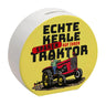Echte Kerle sparen auf ihren Traktor Spardose für Landwirte