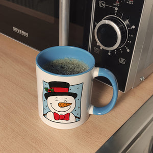 Schneemann & Pinguin Kaffeebecher