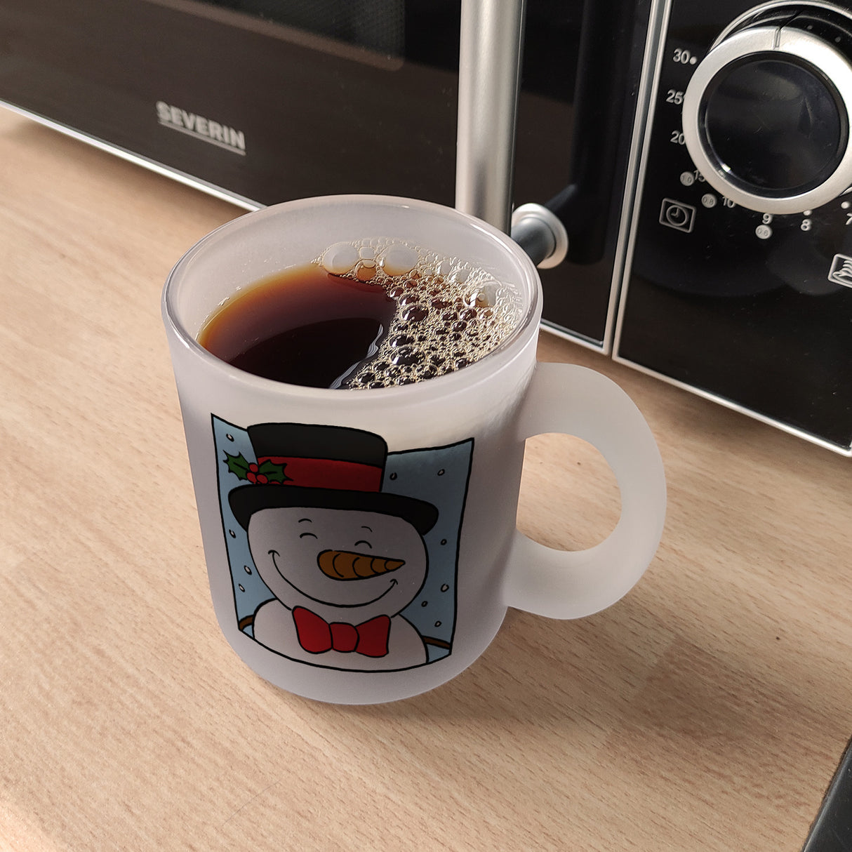 Schneemann & Pinguin Kaffeebecher