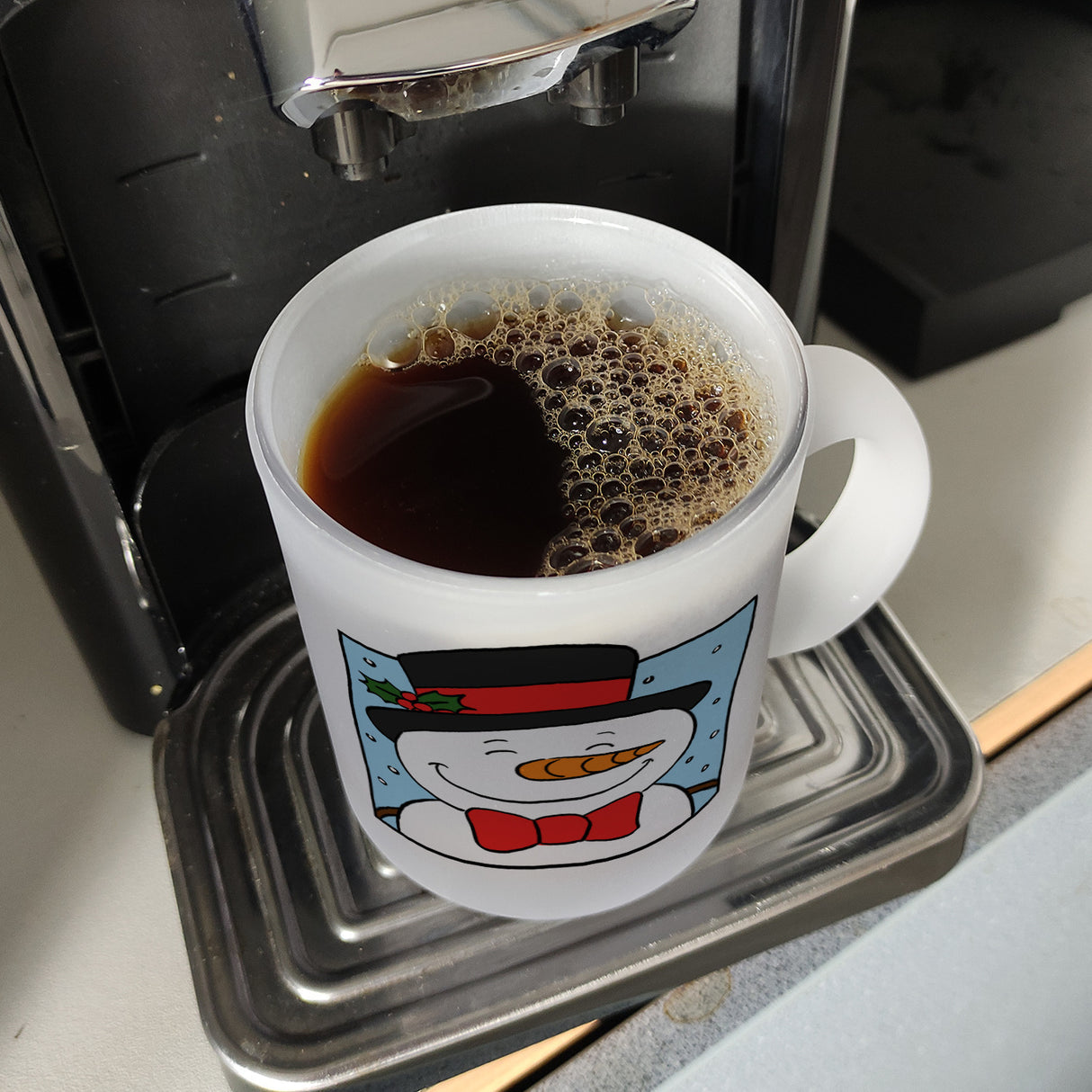 Schneemann & Pinguin Kaffeebecher