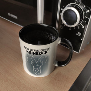 Mein Sternzeichen ist Keinbock Sternbild Kaffeebecher