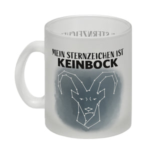 Mein Sternzeichen ist Keinbock Sternbild Kaffeebecher