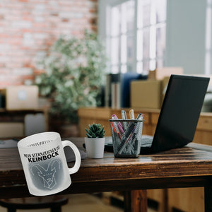 Mein Sternzeichen ist Keinbock Sternbild Kaffeebecher
