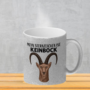 Mein Sternzeichen ist Keinbock Sternbild Kaffeebecher