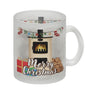 Merry Christmas Holzofen Kaffeebecher für Weihnachten