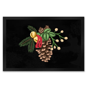 Tannenzapfen Weihnachtsdekoration Fußmatte