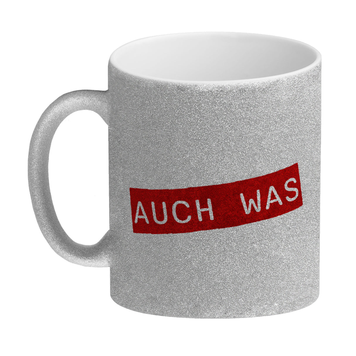 Hinten steht auch was Kaffeebecher
