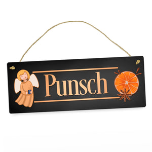 Punsch Metallschild