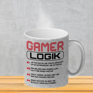 Gamer Logik Kaffeebecher