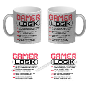Gamer Logik Kaffeebecher