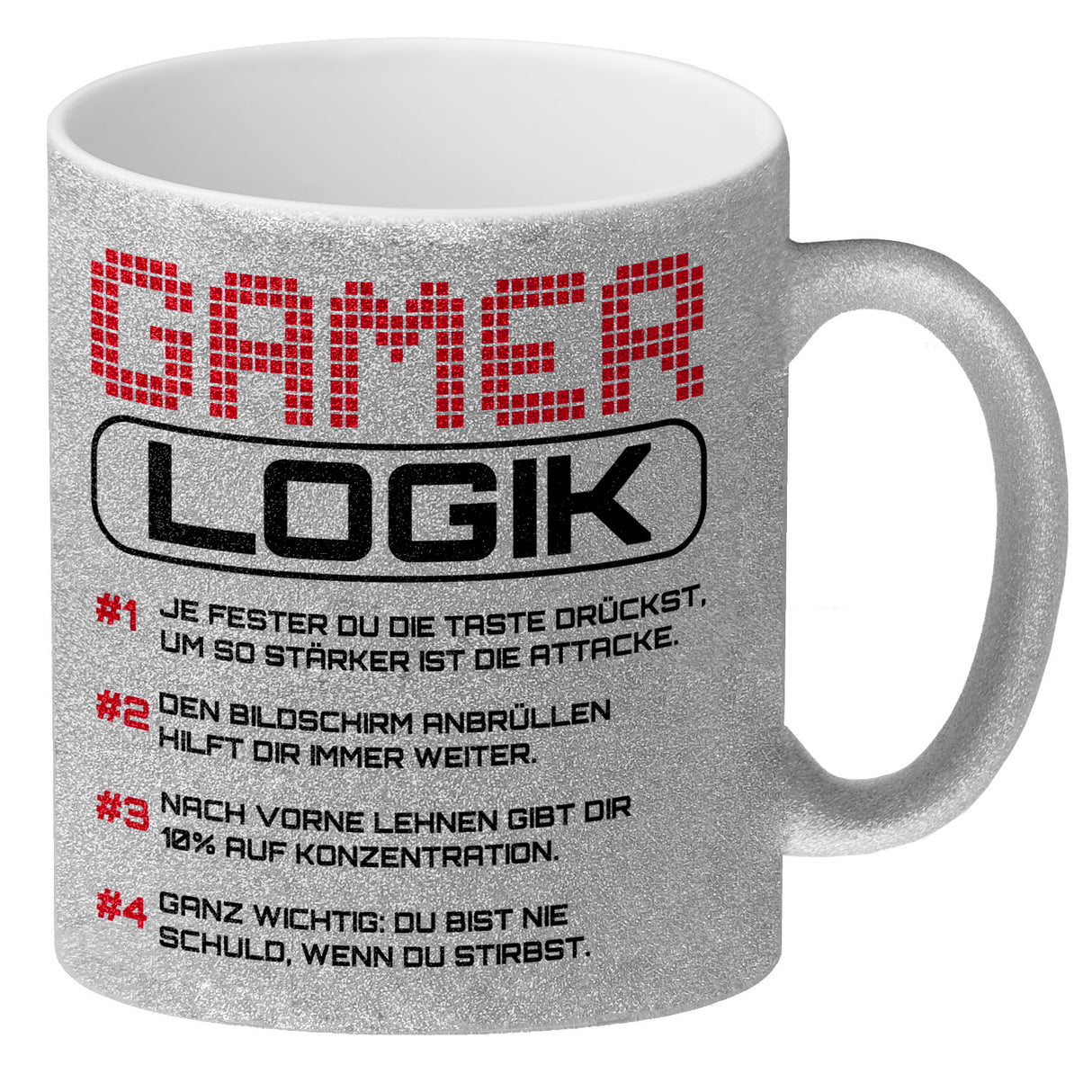 Gamer Logik Kaffeebecher