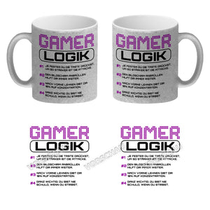 Gamer Logik Kaffeebecher