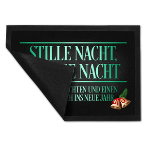 Lasst uns froh und munter sein Weihnachten Fußmatte