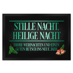 Lasst uns froh und munter sein Weihnachten Fußmatte