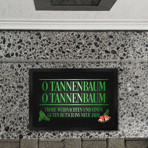 Lasst uns froh und munter sein Weihnachten Fußmatte
