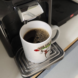 Hoe Hoe Hoe sexy Tänzerin Kaffeebecher zu Weihnachten