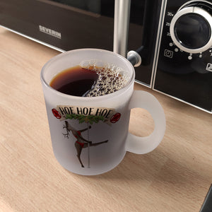 Hoe Hoe Hoe sexy Tänzerin Kaffeebecher zu Weihnachten