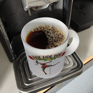 Hoe Hoe Hoe sexy Tänzerin Kaffeebecher zu Weihnachten