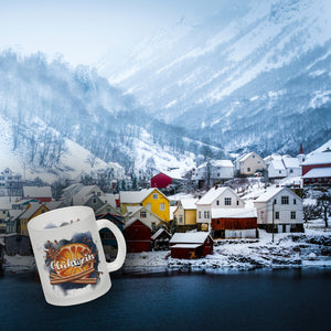 Glühweintasse mit Glühweinzutaten Kaffeebecher