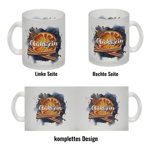 Glühweintasse mit Glühweinzutaten Kaffeebecher