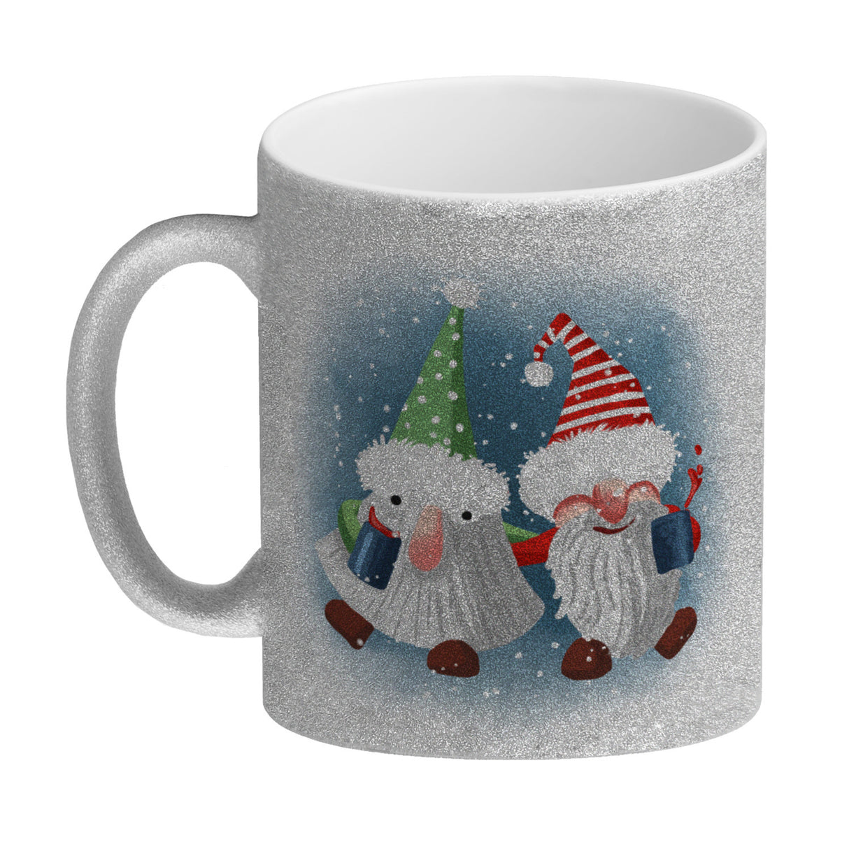 Betrunkene Wichtel Weihnachten Kaffeebecher
