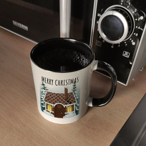 Merry Christmas Lebkuchenhaus Kaffeebecher
